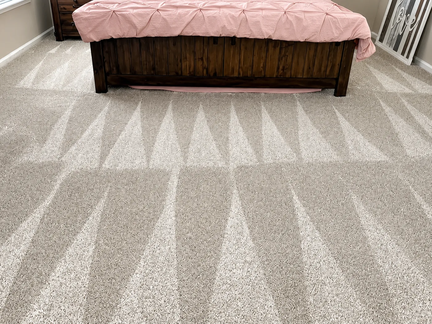 Bedroom — after cleaning