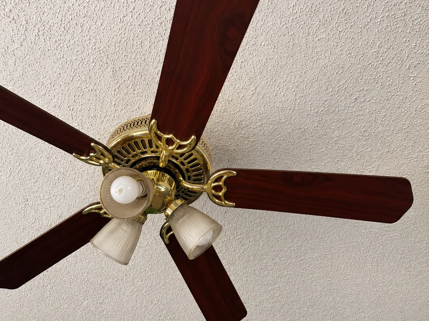 Ceiling Fan — after cleaning
