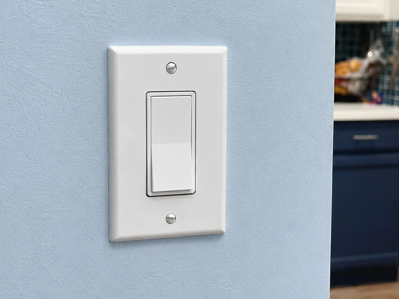 Light Switch — after cleaning